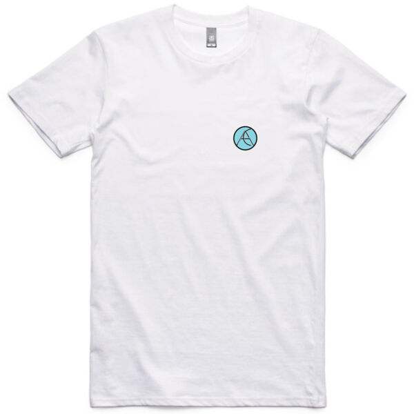 White T-shirt (blue logo) Thumbnail