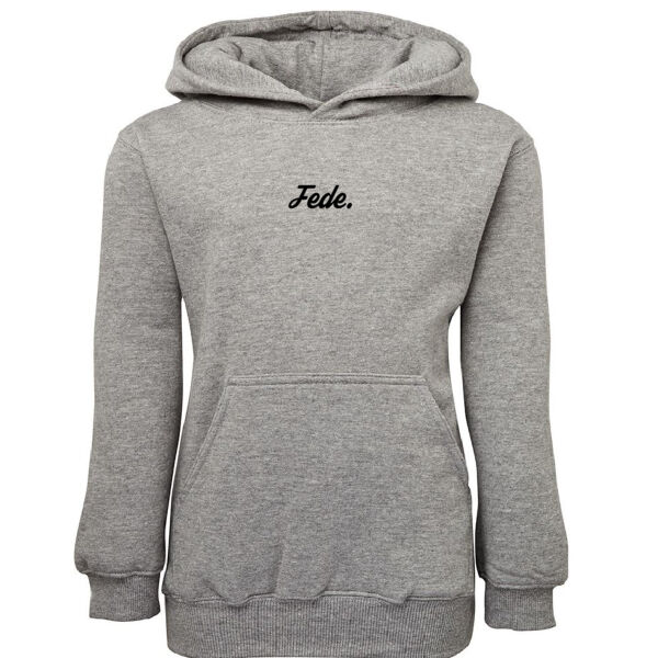 Faith Kids Hoodie - Italian (grey) Thumbnail