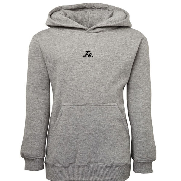 Faith Kids Hoodie - Spanish (grey) Thumbnail