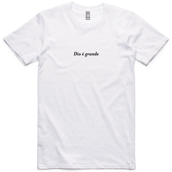 Dio è grande Tee (black font)    Thumbnail