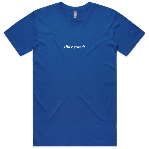 Dio è grande Tee (white font)     Thumbnail